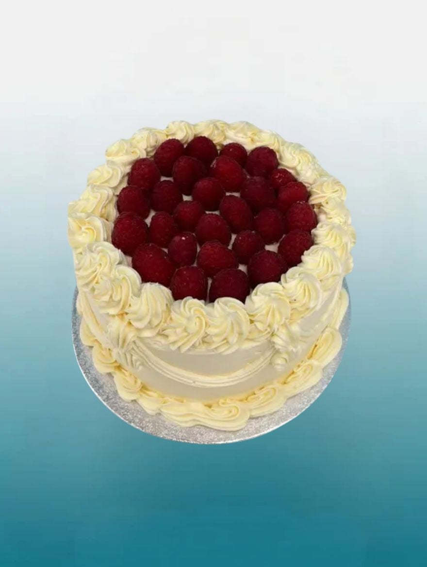 Loaded Raspberry Vintage Dream Celebration Cake