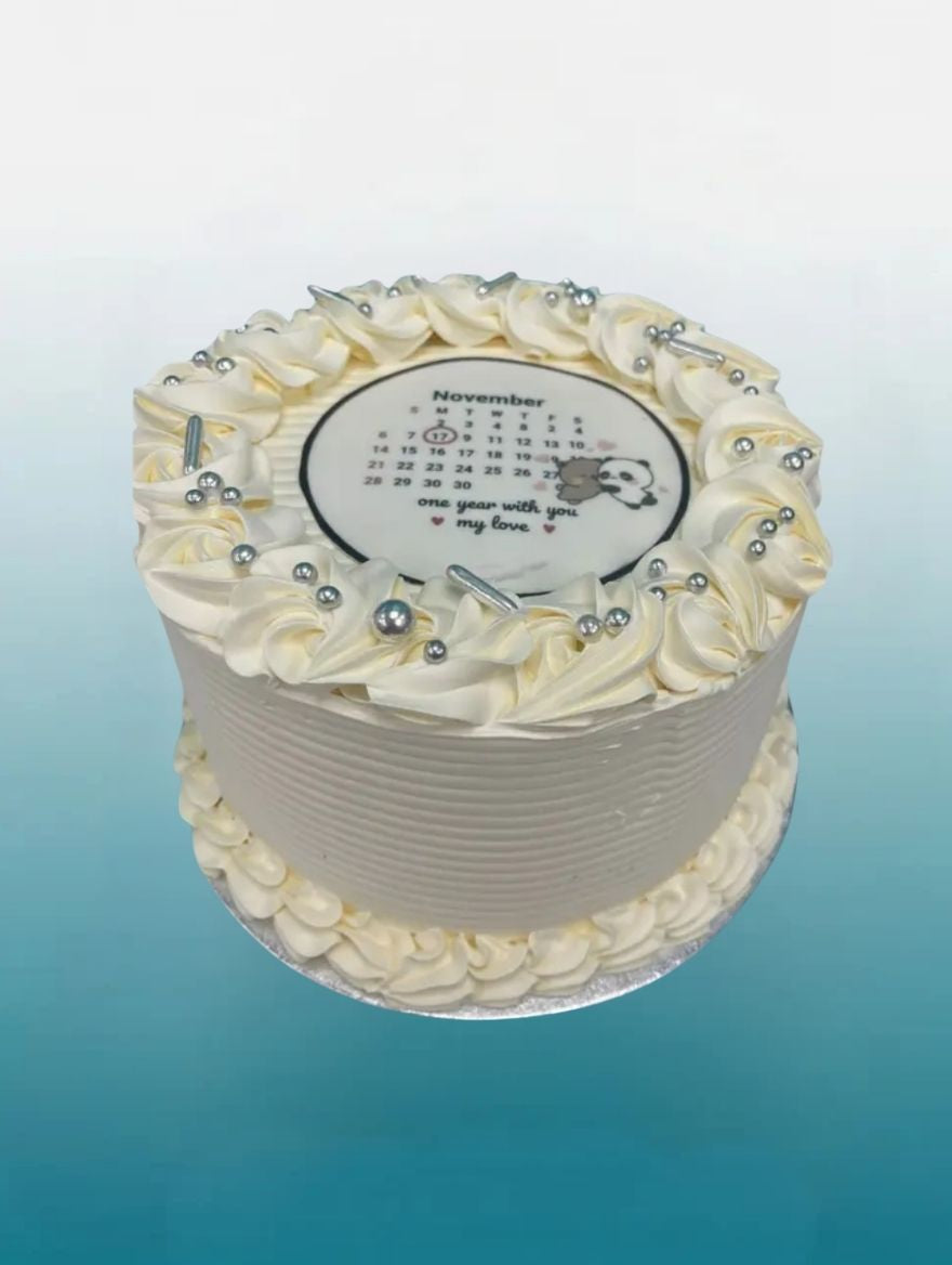 Calendar Anniversary Cake