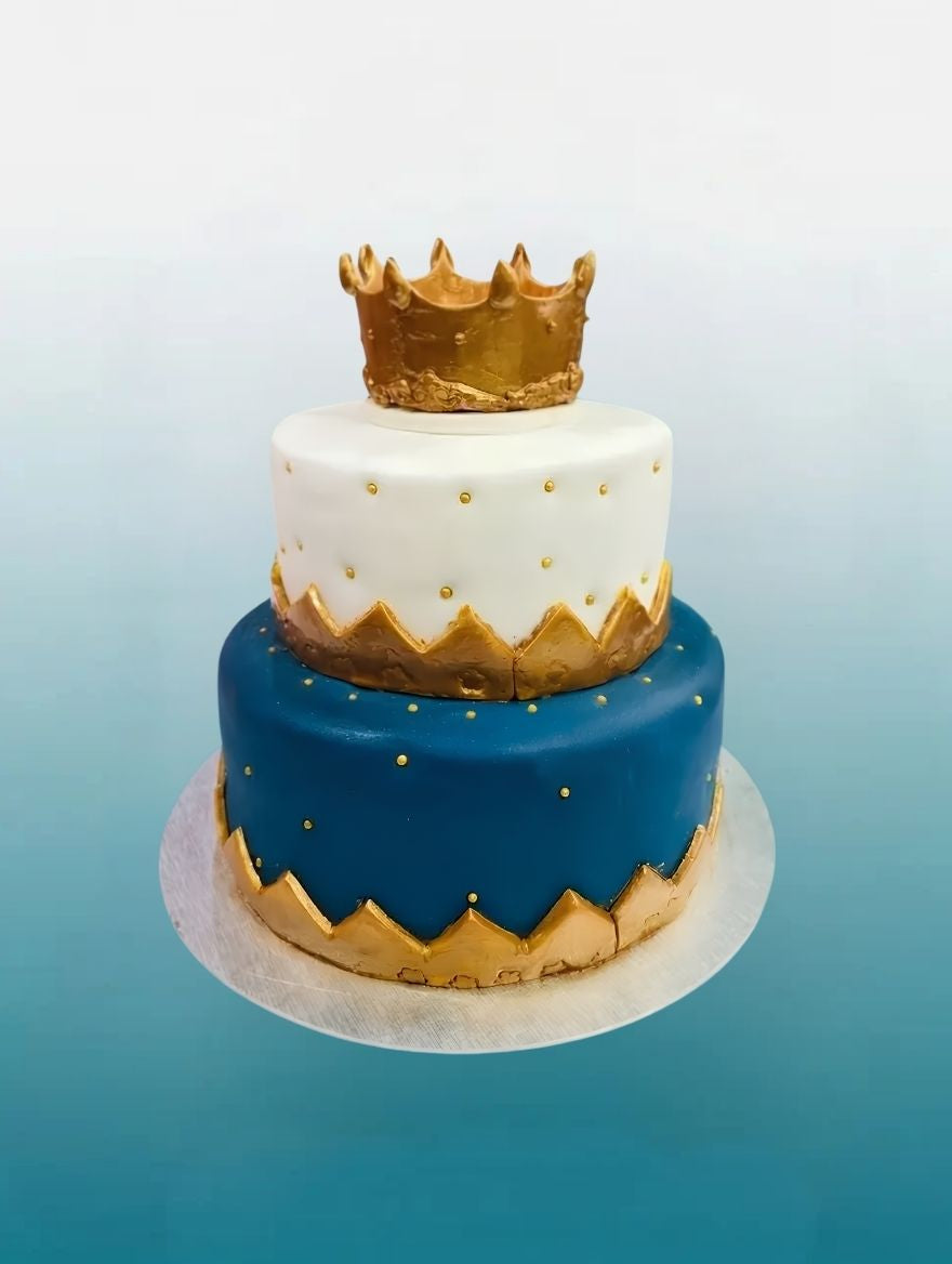 The Little Prince Royal Tiered Cake | Prince Birthday Cake