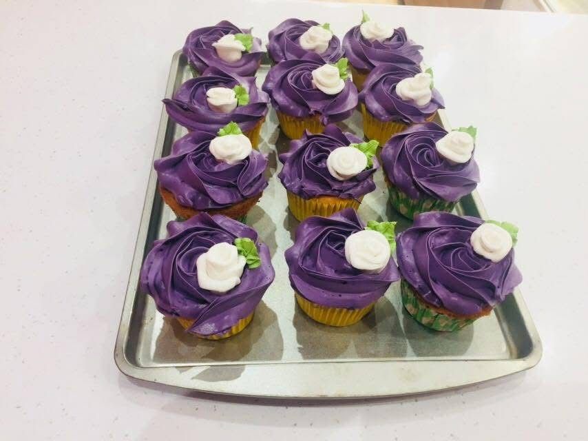 Color Customized Cupcakes