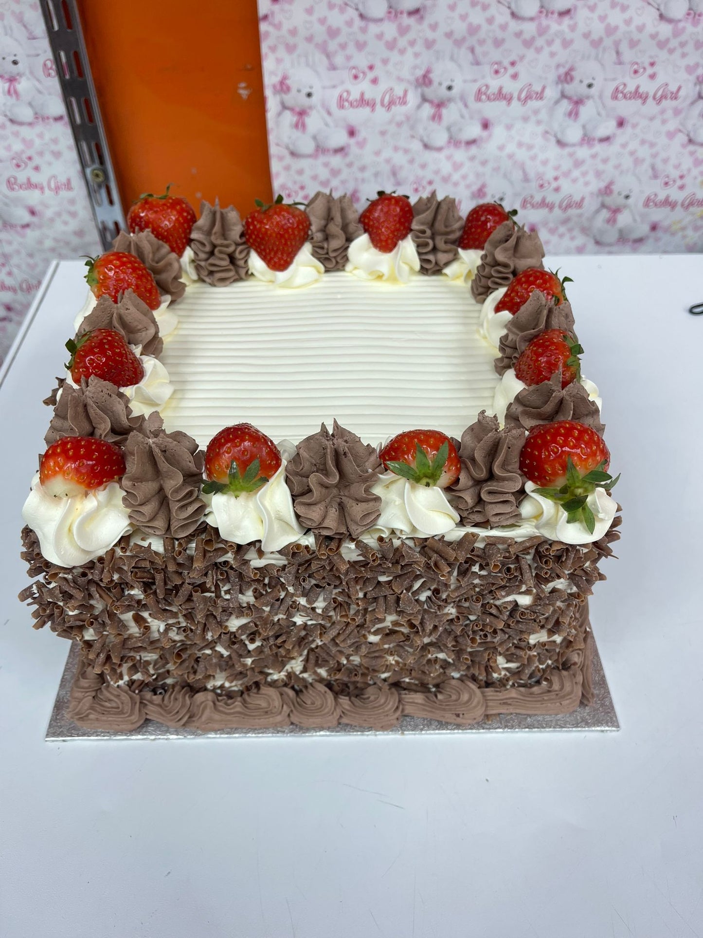 The Chocolate Strawberry Square Bliss