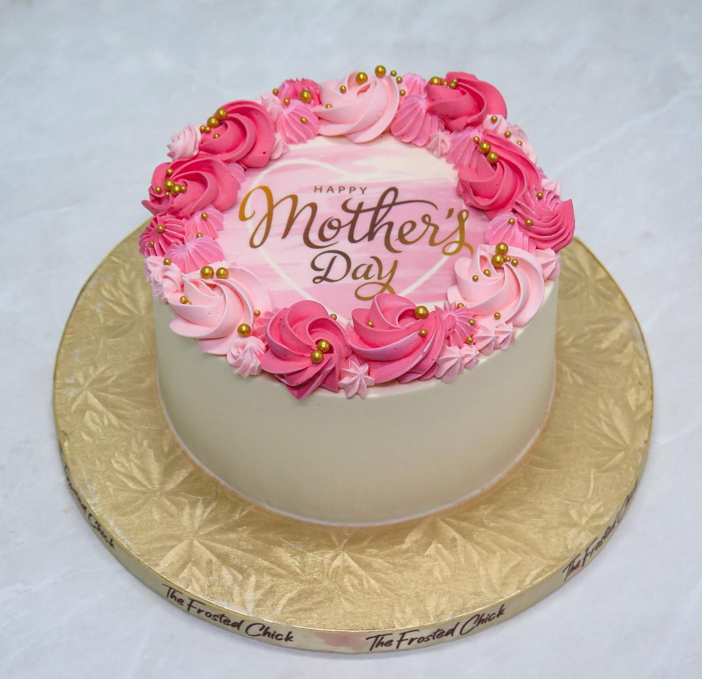 The Radiant Rosette Mother’s Day Cake