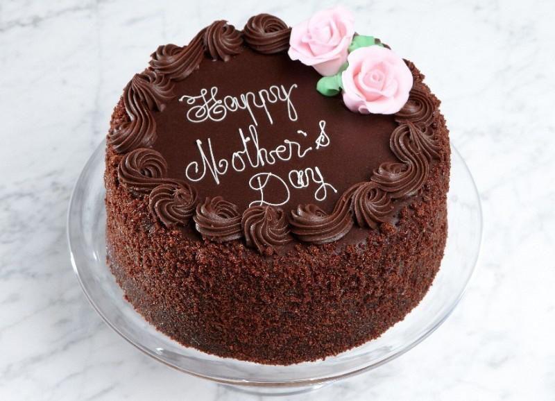 The Midnight Cocoa Blossom Cake