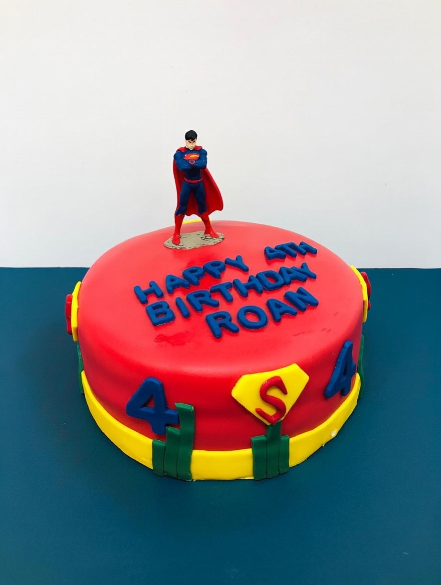 The Superman Hero Cake