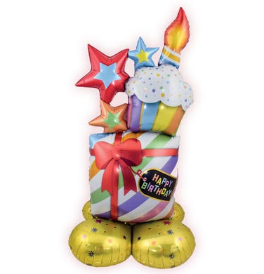 42" Happy Birthday Star Ballon