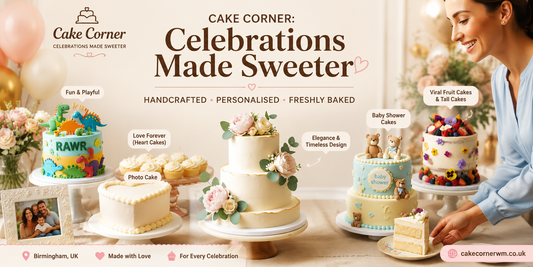 Handcrafted cakes for every celebration at Cake Corner Birmingham
