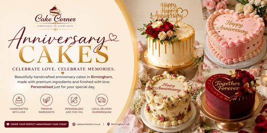 Anniversary Cakes | Personalised Cakes in Birmingham