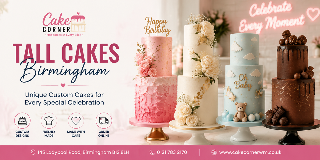 Tall Cakes Birmingham: Unique Custom Cake Ideas for Special Celebrations