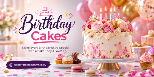 Beautiful birthday cakes for every celebration in Birmingham | Cake Corner WM