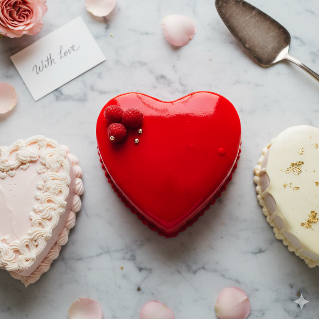 Heart Cakes