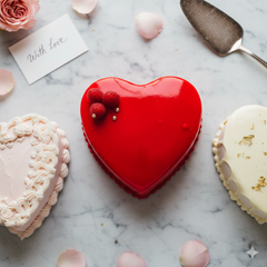 Heart Cakes