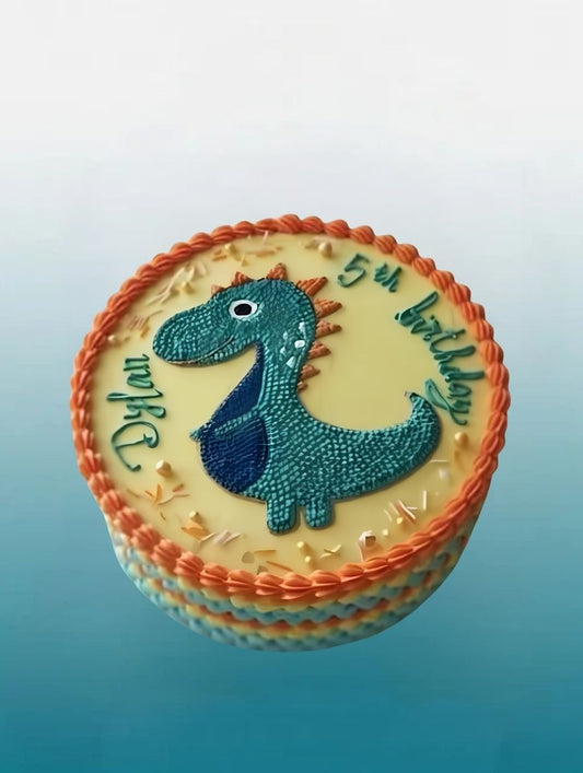 Dino Roar Birthday Cake