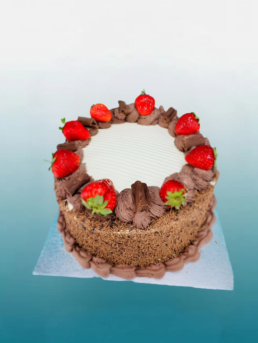 Light Chocolate Vermicelli Cake