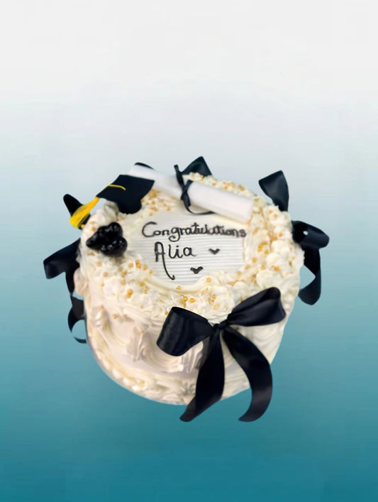 Luxury Graduation Tall Cake | Personalised Graduation Cake