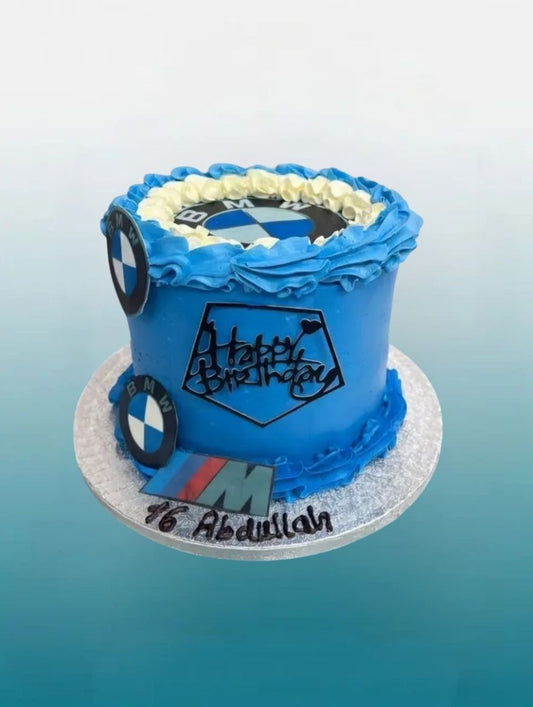 BMW Speedster Birthday Cake | Personalised Car Theme Cake