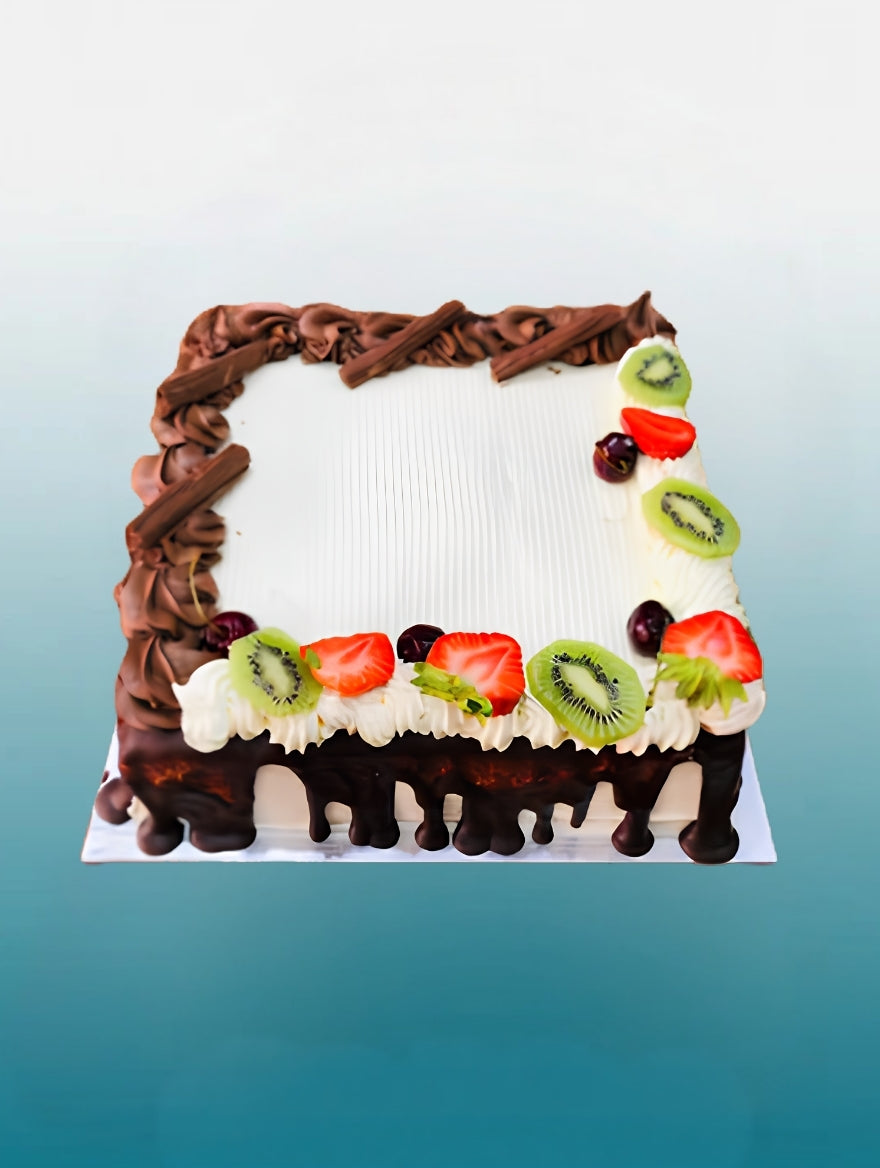 Orchard Fresh Fruit Square Cake