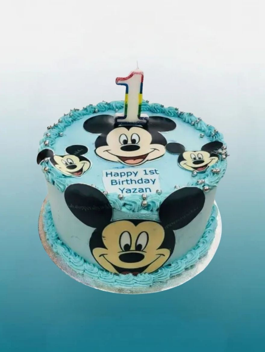 Mickey/Minnie 1st Birthday Cake | Kids Birthday Cake