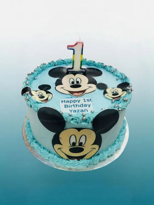 Mickey/Minnie 1st Birthday Cake | Kids Birthday Cake