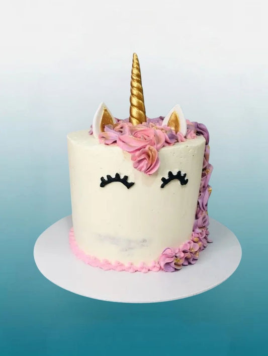 Unicorn Magic Tall Birthday Cake | Personalised Kids Cake
