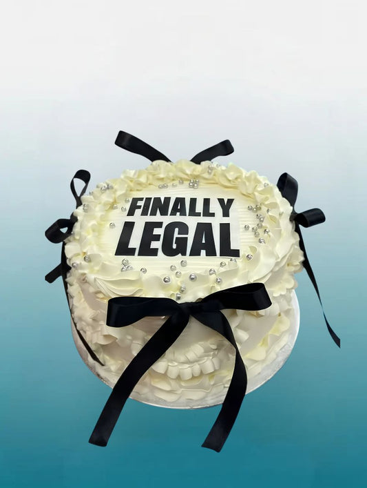 Elegance Milestone Cake