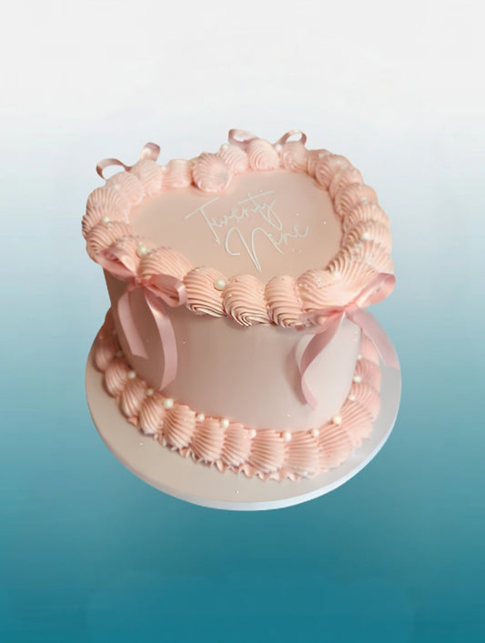 Emerald Velvet Heart Cake