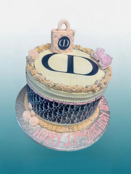 The Dior Signature Luxury Cake | Designer Birthday Cake