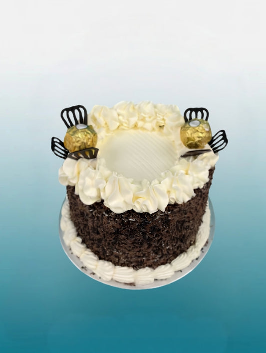 The Golden Truffle Honeycomb Crumb Cake