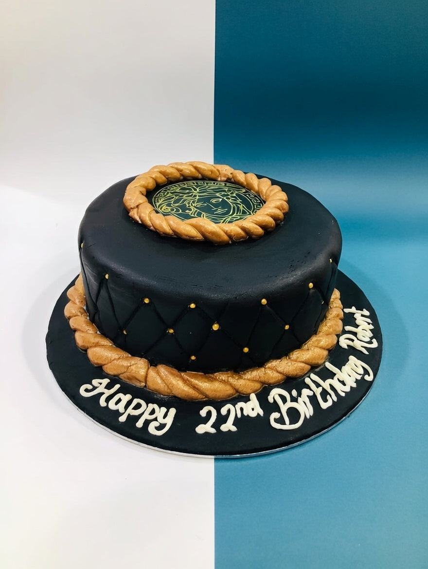 The Black Varsha Fashion Cake