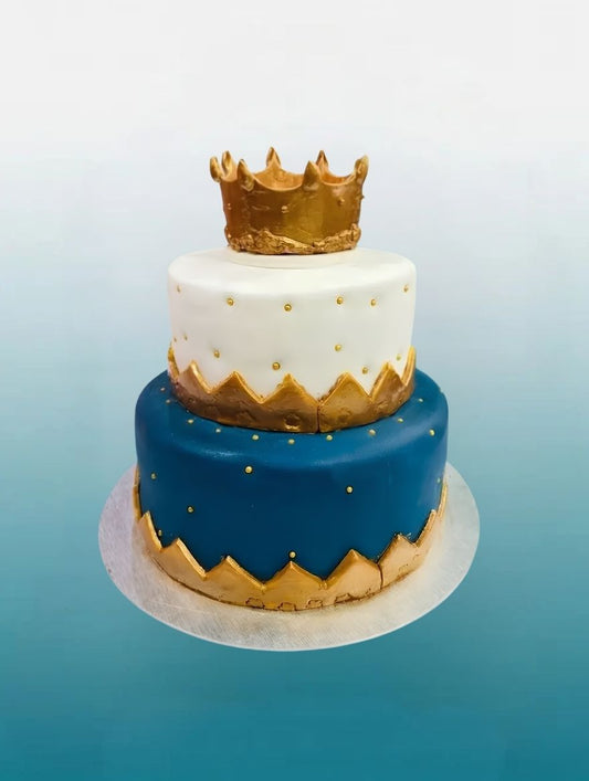 The Little Prince Royal Tiered Cake | Prince Birthday Cake