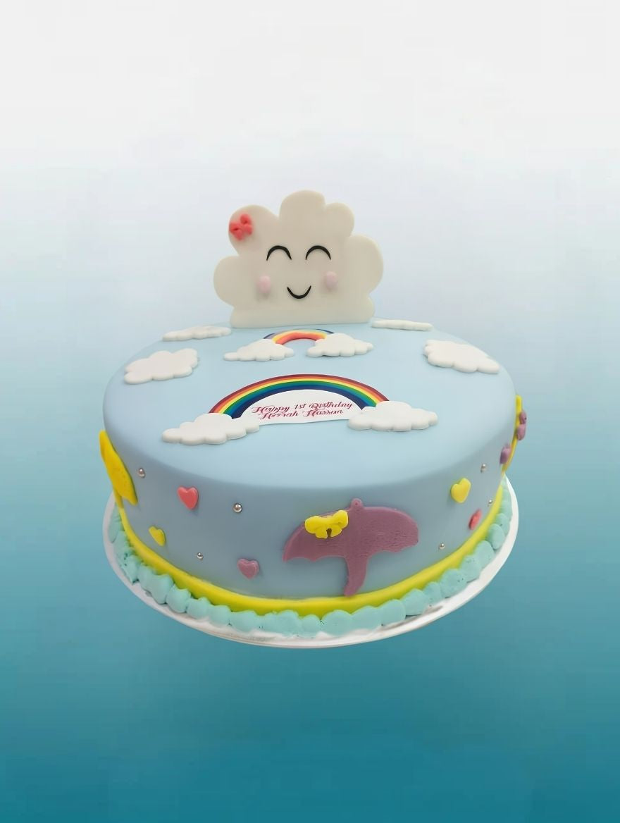 The Dreaming Cloud Rainbow Cake | Rainbow Birthday Cake