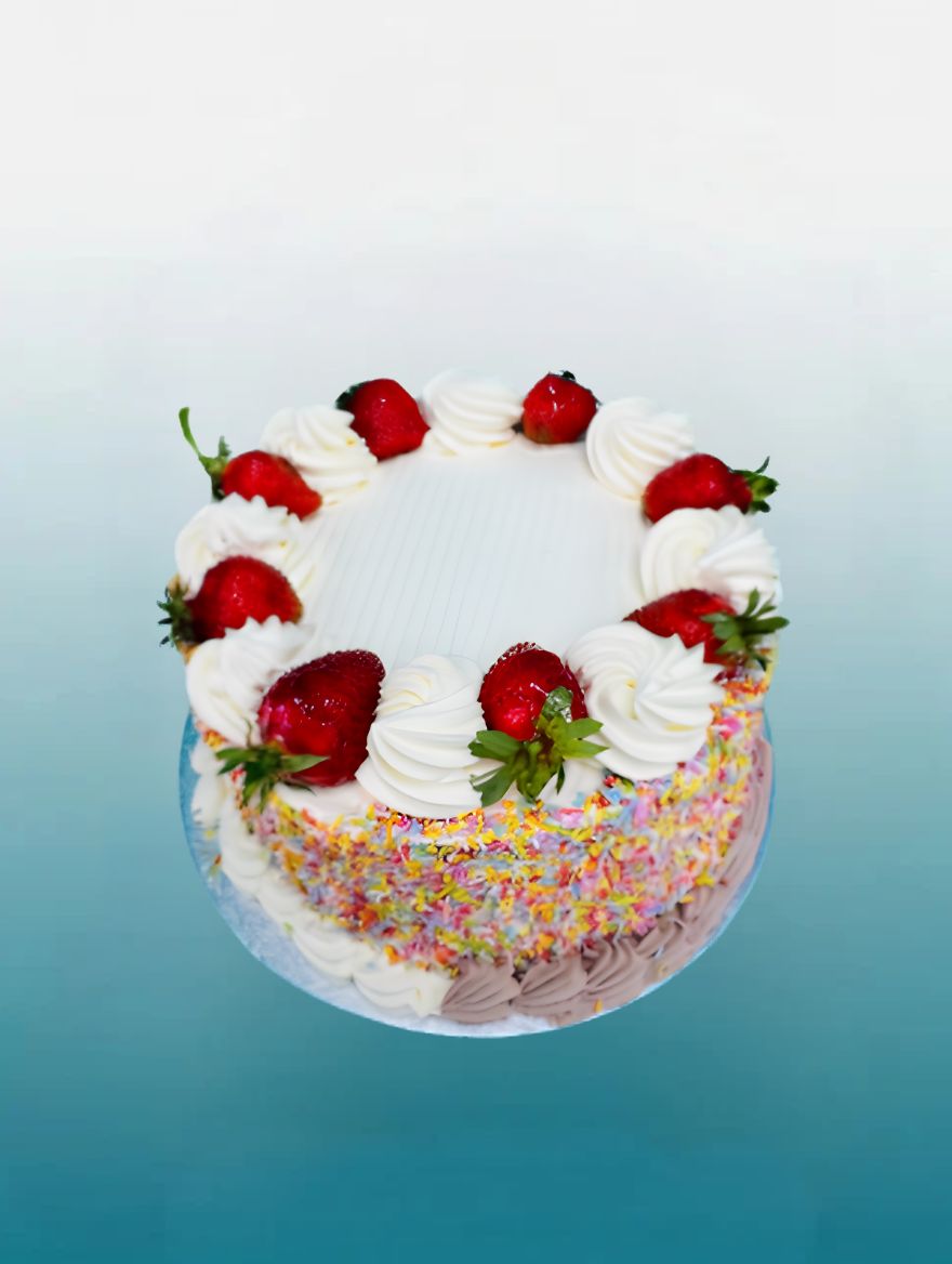 Rainbow Sprinkle cake