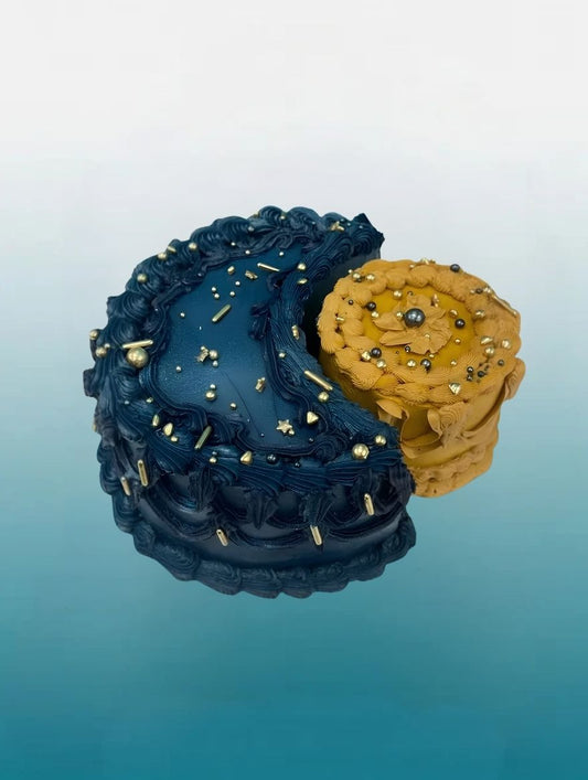 Midnight Gold Harmony Cake