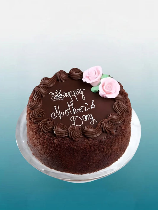 The Midnight Cocoa Blossom Cake