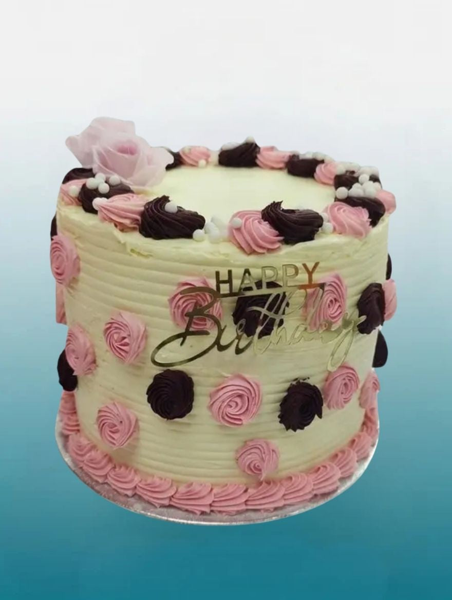 The Rosette Bloom Celebration Cake