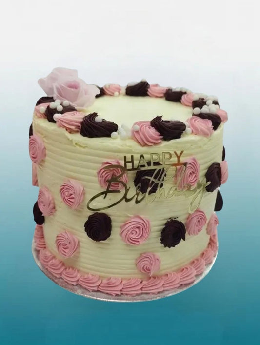 The Rosette Bloom Celebration Cake
