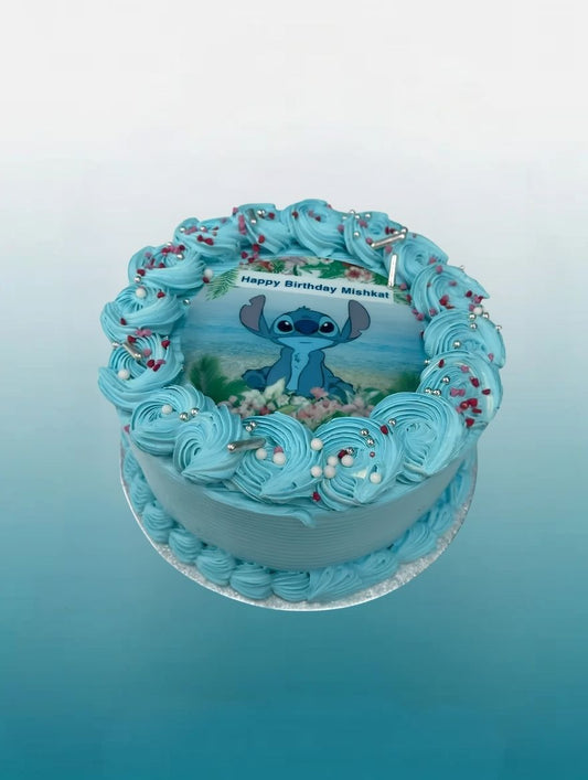Stitch Birthday Cake | Personalised Disney Kids Cake