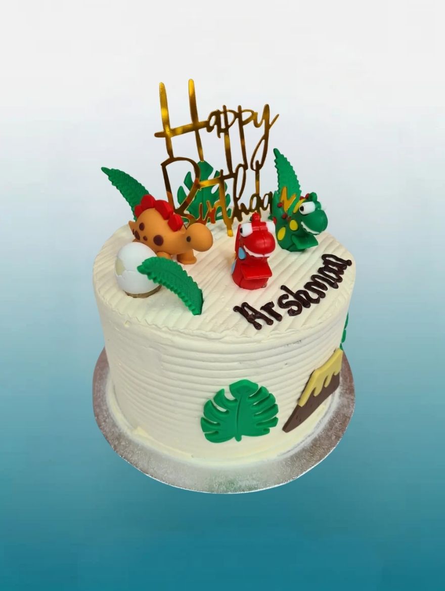 Prehistoric Dino Discovery Cake | Dinosaur Birthday Cake