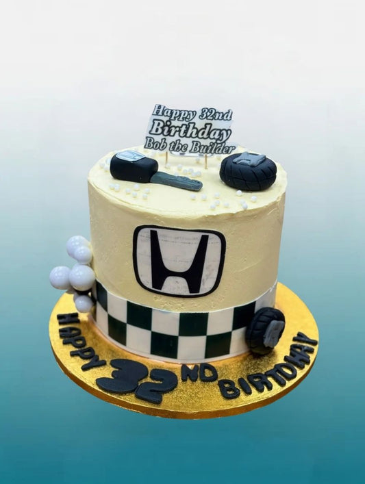 The Grand Prix Honda Cake / Car Decoration Cake