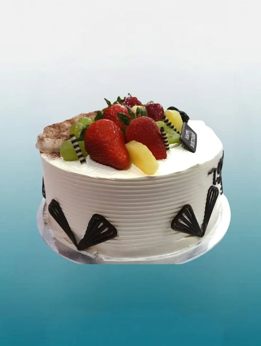 Orchard Harvest Cream Cake