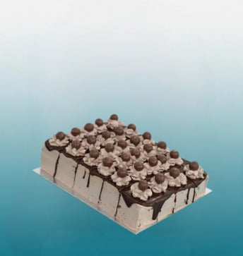 Chocolate Maltesers Party Slab Slices Cake | Party Tray Cake