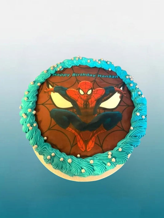 Spiderman Picture Magic Cake