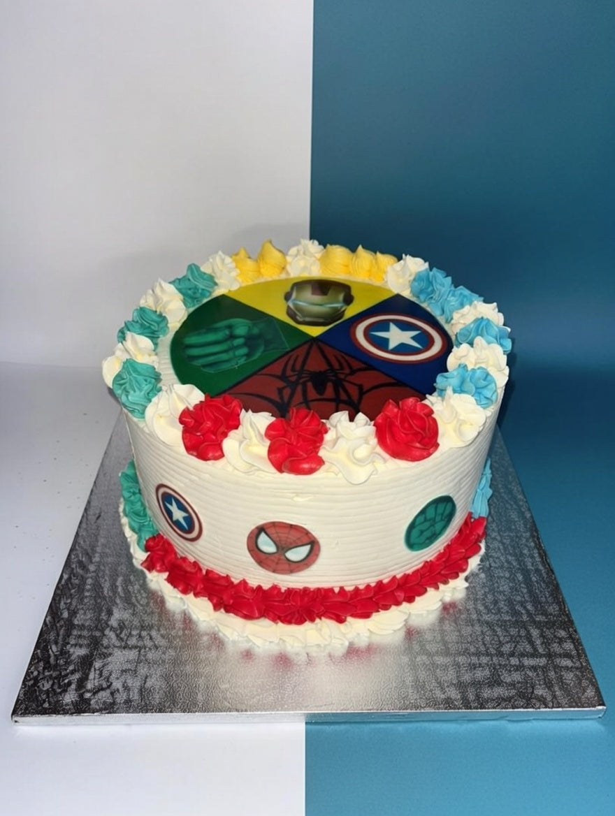 Marvel Hero Cake