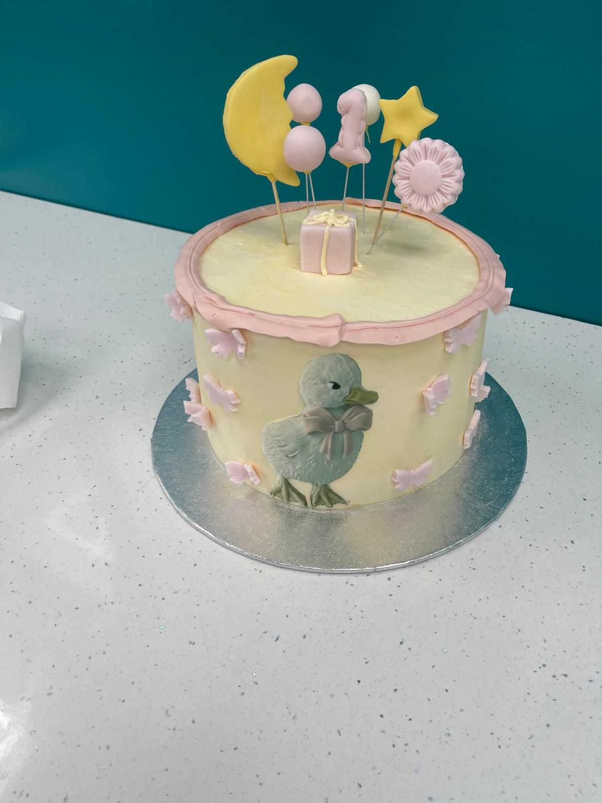 Sweet Duck Birthday Cake