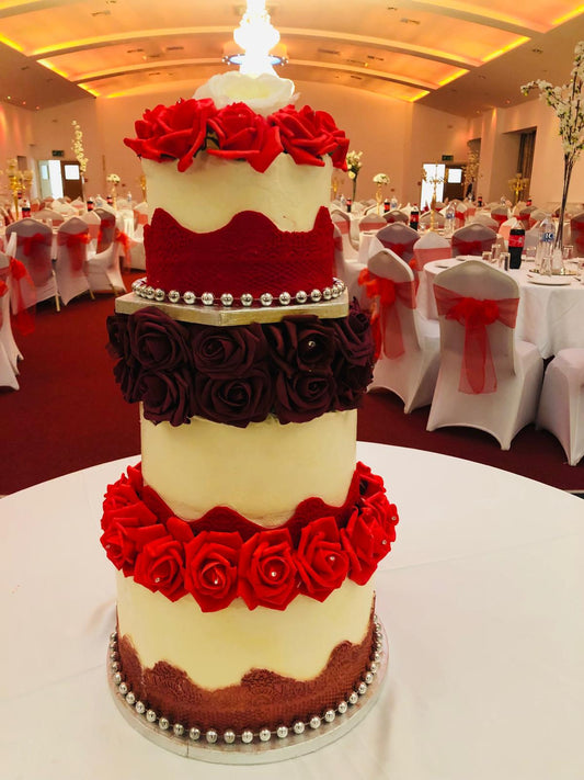 Elegant 3-Tier Celebration Cake