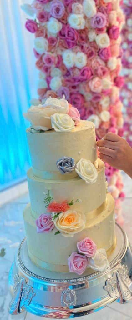 3-Tier Celebration / Wedding / Nikkah Cake