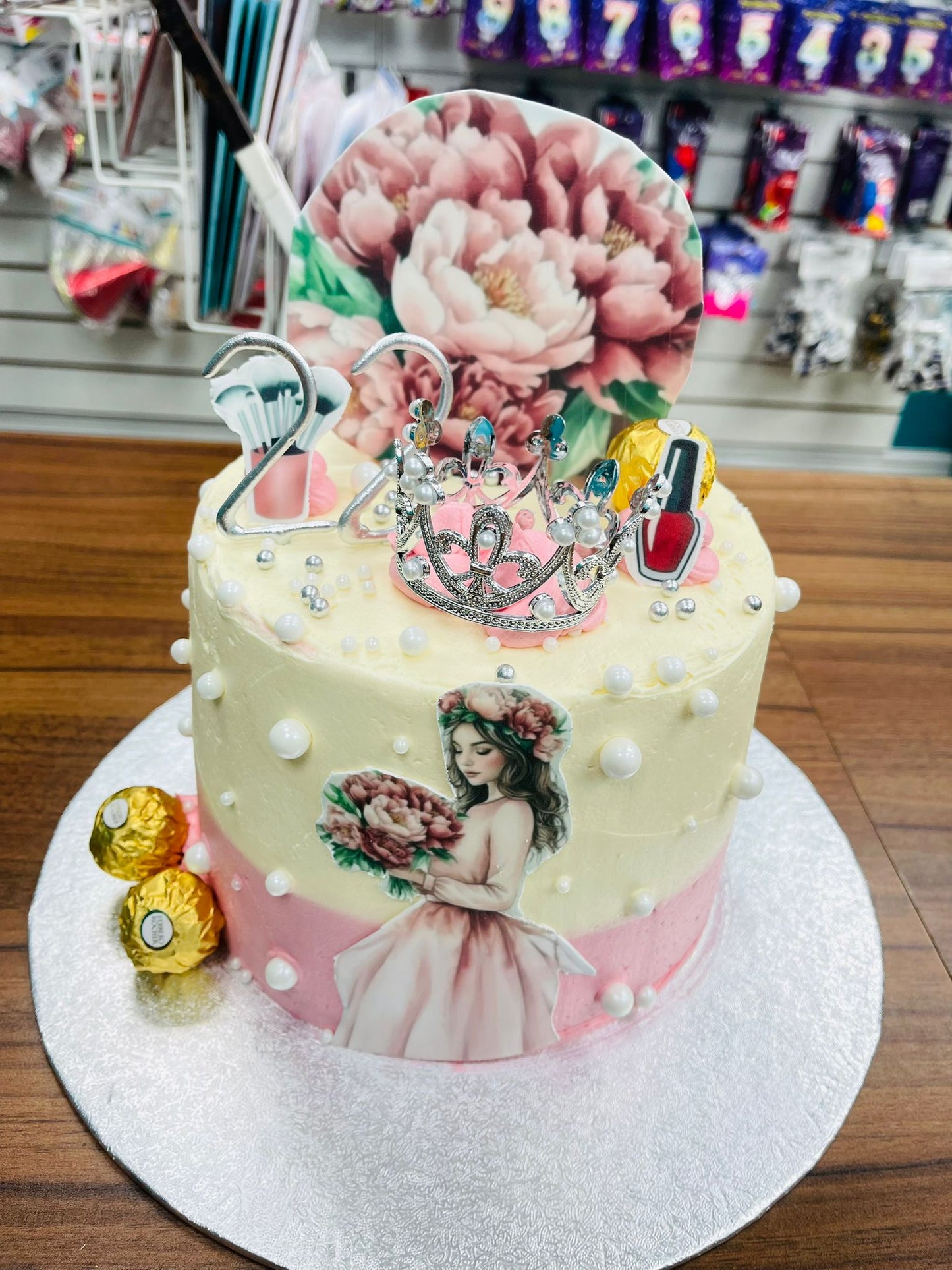 Royal Princess Girl Birthday Cake