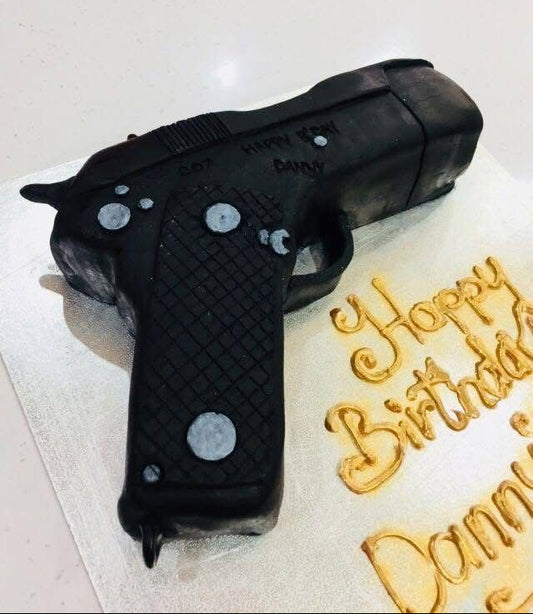 AK 47 Gun Cake