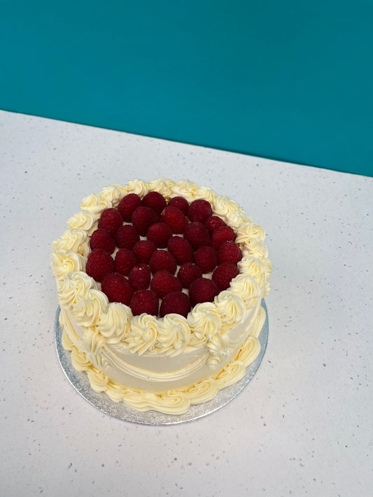 Loaded Raspberry Vintage Dream Celebration Cake