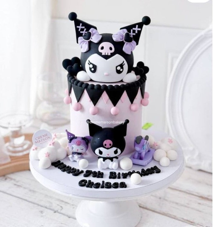 Kuromi Two Tire Cake