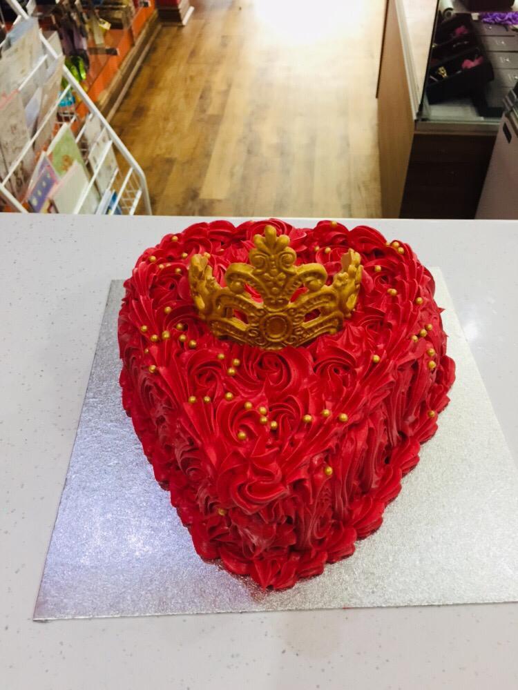 Queen Heart Cake